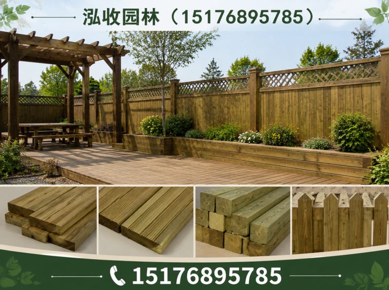 怒江京津冀防腐木工程展示图